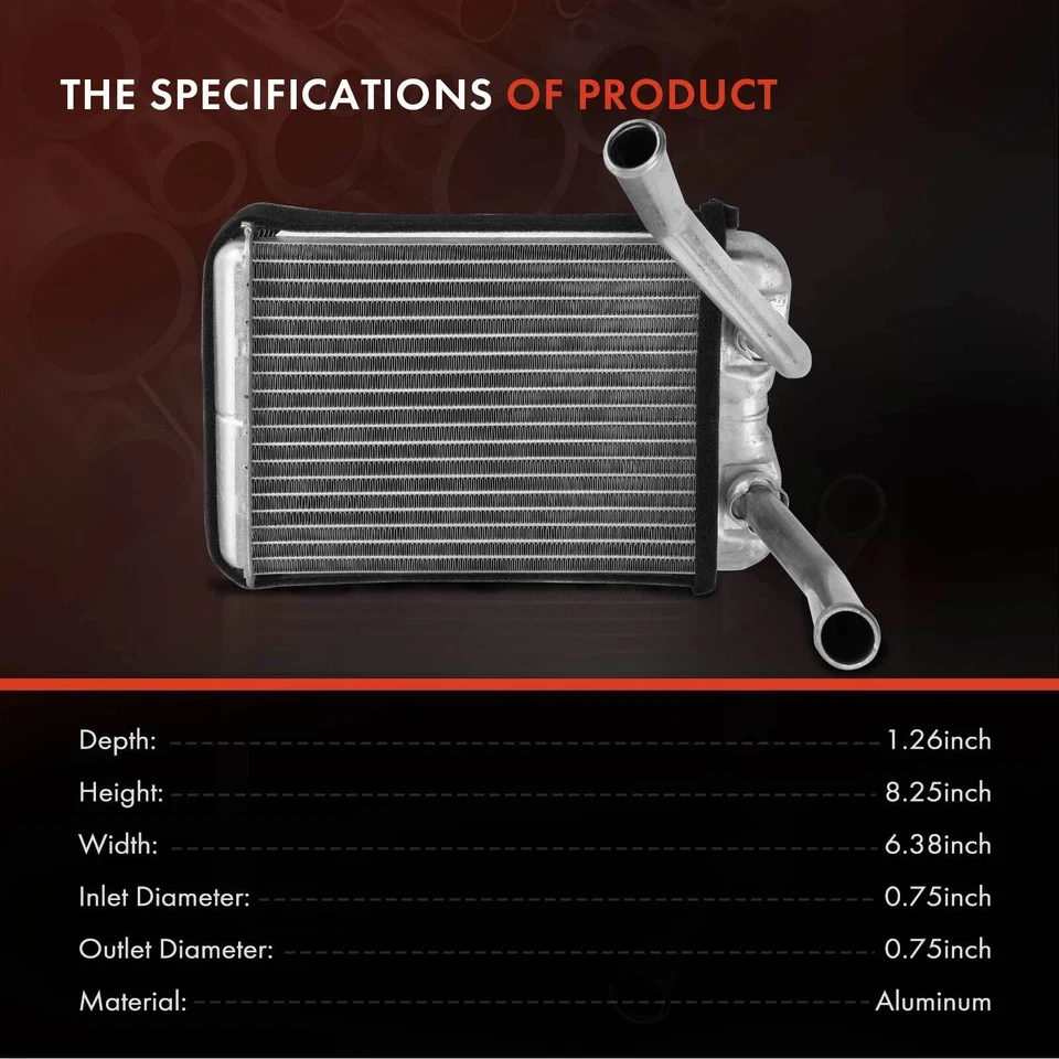 Nuevo núcleo calentador de climatización para Saturn Saturn SC SC1 SC2 1993-2002 SL1 SL2 SW1 SW2 1,9 L Foto 3 de 4