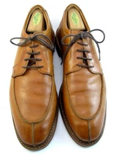 Allen Edmonds "DENALI" Men's Leather Split-Toe Derby 11 D Cognac USA (318N)