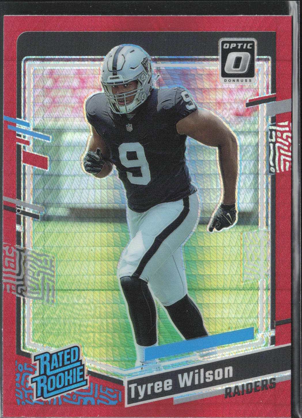 2023 Donruss Optic #262 Tyree Wilson Red Mojo