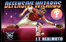 2021 Topps Big League #DW-6 J.T. Realmuto Defensive Wizards  Phillies Baseball