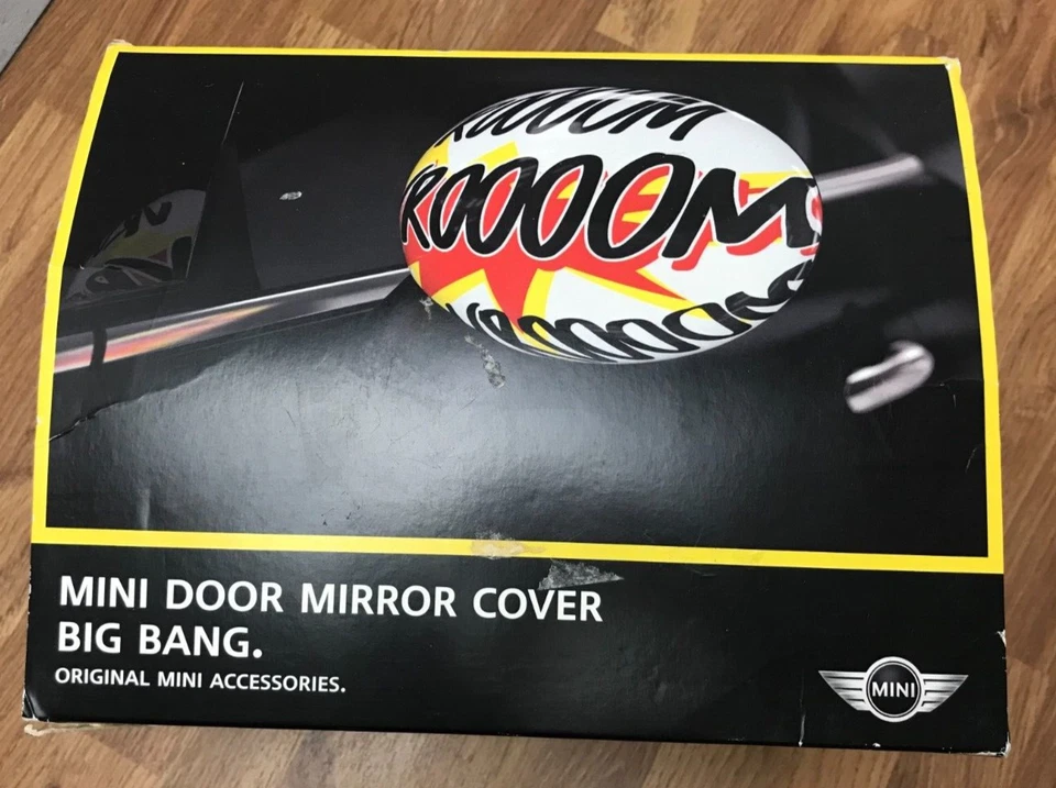 Tappo copri specchietto ORIGINALE MINI JCW Big Bang Wing.  SOLO LATO DESTRO.  RHD.   22B - Immagine 4 di 4