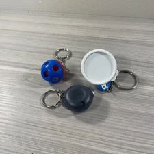 Tupperware Keychain Set of 3 Mini Shape-o, Heat n Serve, Thats-a-bowl New!