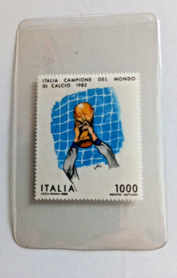 KARTON MIT BRIEFMARKEN KOSTENLOS STAMP AUCTION FREE SHIPPING ITALIEN FUSSBALL