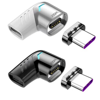 Magnetic USB C Adapter 100W Fast Charging to USB Type C Unviersal Converter 