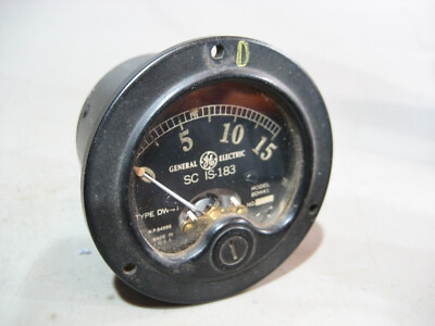 General Electric 0   15  SC is 183 Anzeige Analog (65)