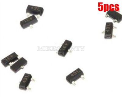 5Pcs SOT-23 Smd CJ431 Stabilovolt Ic New hy