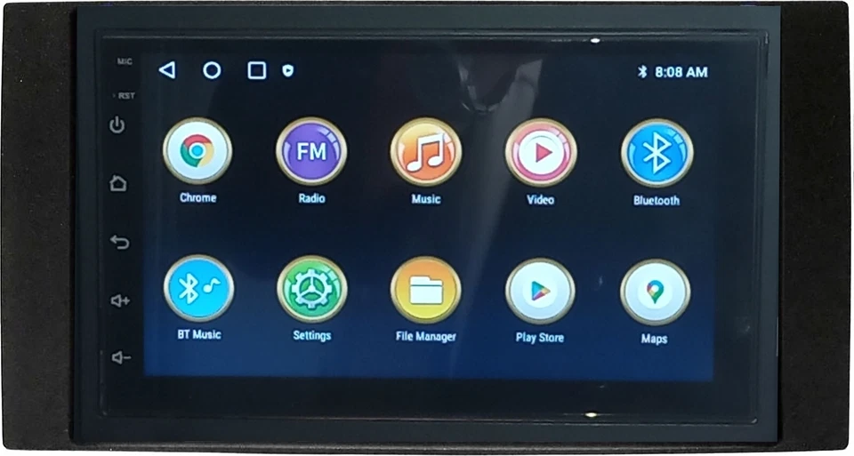 AUTORADIO ANDROID 7" FORD FUSION 2006 IN POI KIT 4 + 64GB BLUETOOTH USB - Immagine 2 di 4