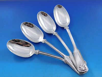 Shell Thread by Tiffany and Co Sterling Silver Serving Spoon Set
