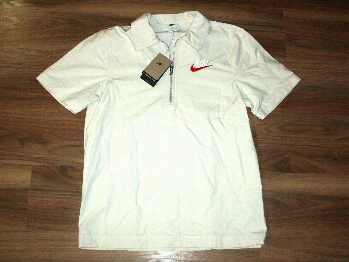 NWT Nike Men's Sportswear Trend Overshirt Phantom Polo Shirts