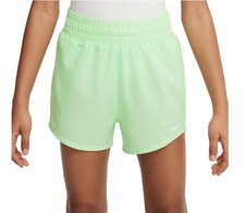 NWT 50 Off Nike Girls' Dri-FIT One High-Waisted Sport Shorts Mint Size Large