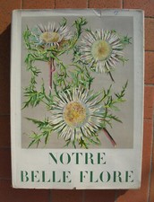 BOTANICA ERBARIO FIORI FLORA ILLUSTRATA 48 TAVOLE A COLORI IN 4 VOLUMI  - 1950💥