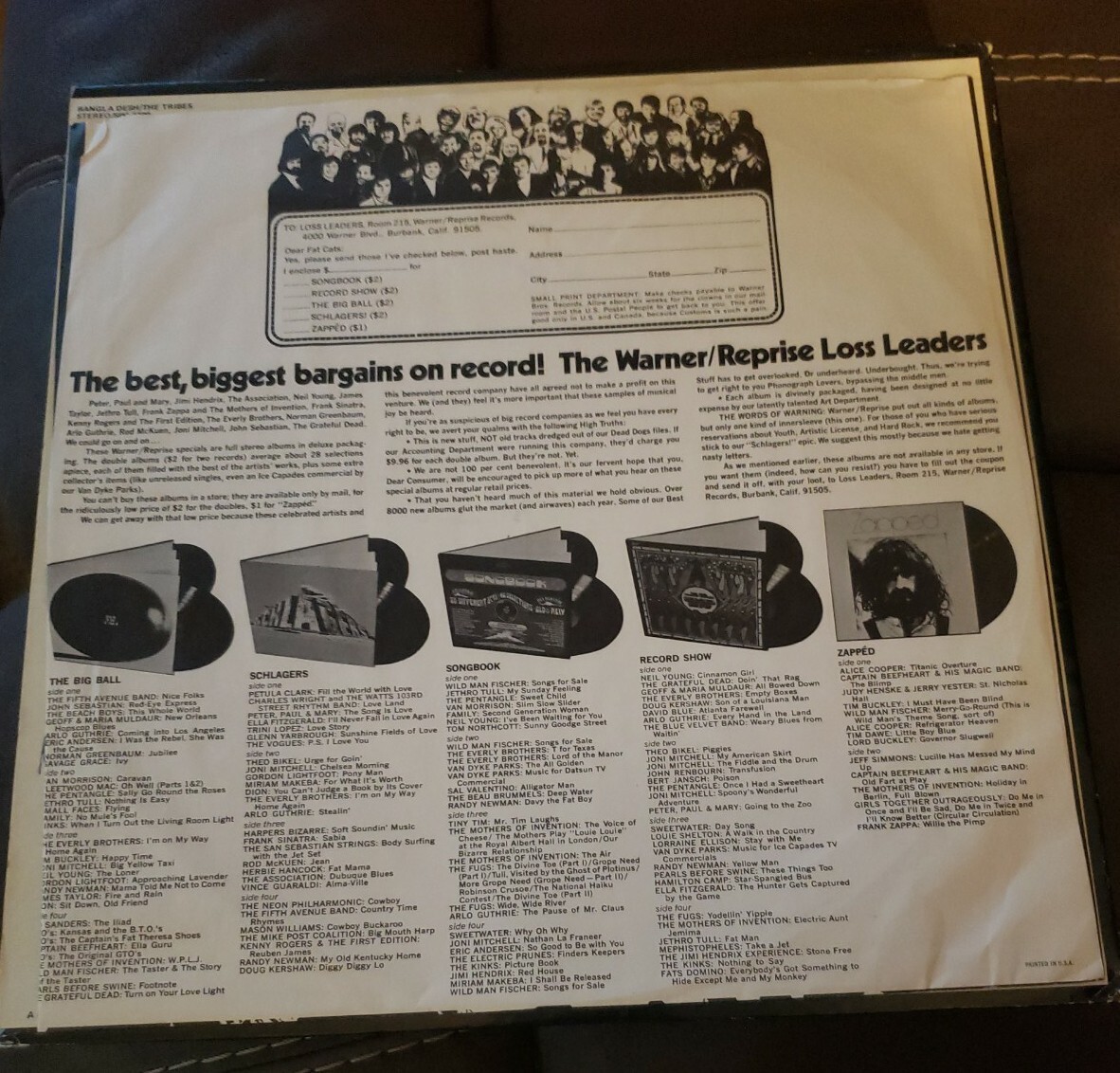 THE TRIBE Bangla Desh PICKWICK SPC-3300 Stereo Vintage Vinyl