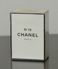 Vtg CHANEL No 19 splash PURE PARFUM 14 ml .47 oz EXTRAIT T.P.M. OLD FORM. SEALED