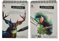 Twin Skizzenbuch A4 60 Blatt Skizzen 2 Papiersorten Block Sketchbook Zeichnen