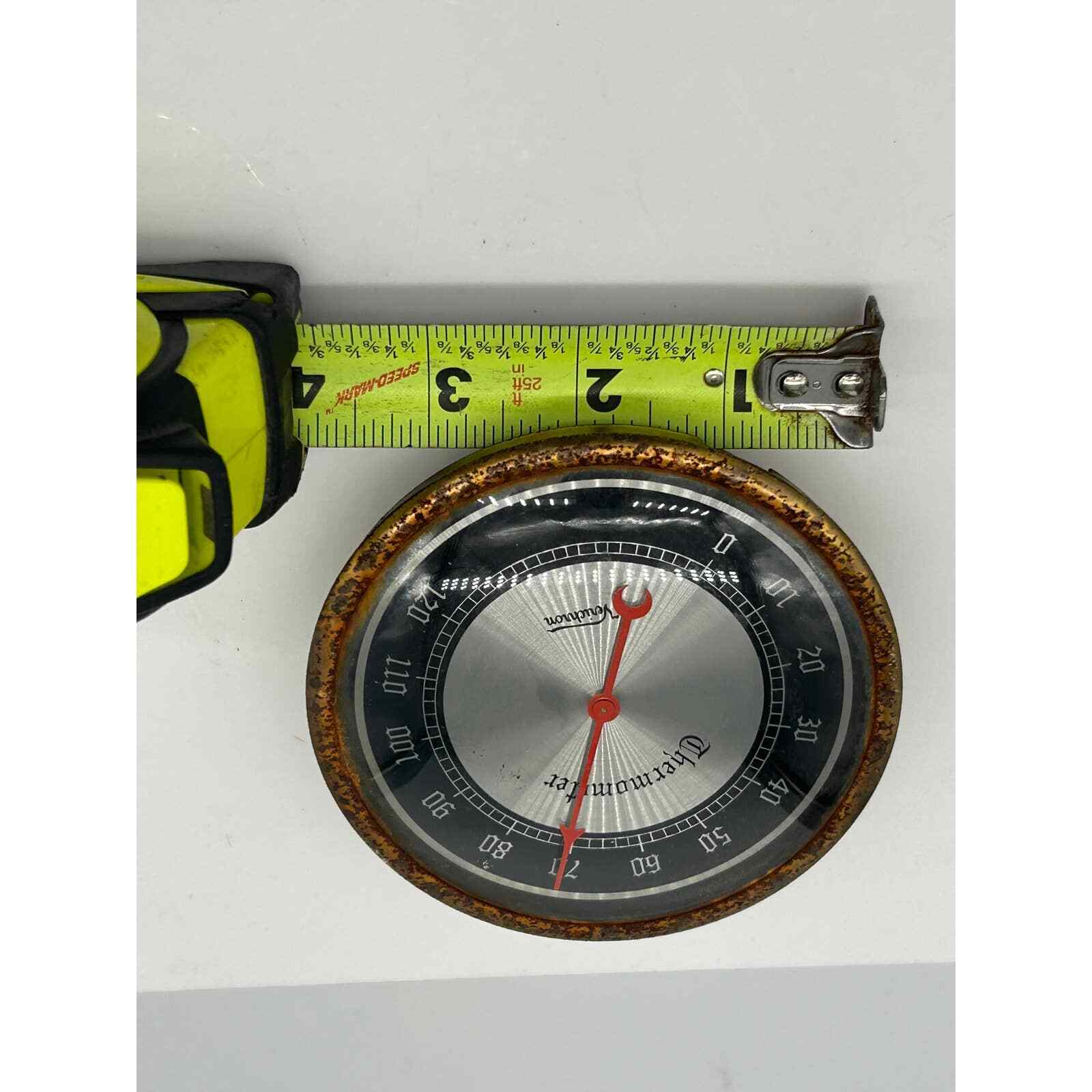 Vintage Verichron Thermometer Brass works does not include mount eBay