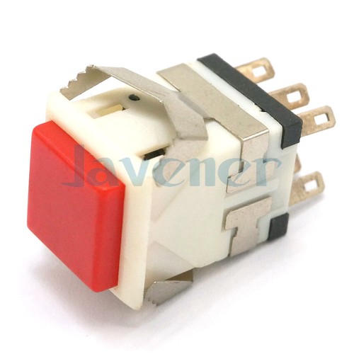 LOT 10 17x17mm Mount Momentary/Maintained Plastic Push To ON PushButton Switch - Picture 16 of 18