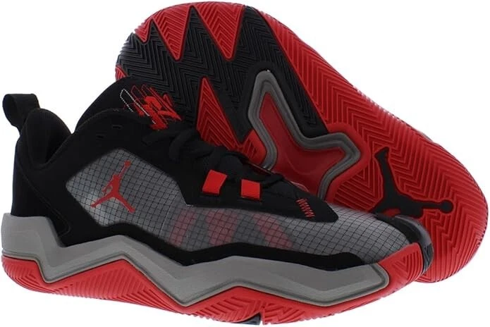 NIB MENS NIKE DO7193 061 JORDAN ONE TAKE 4 BLACK/RED/WHITE SHOES SNEAKERS $150 - Image 2 of 4