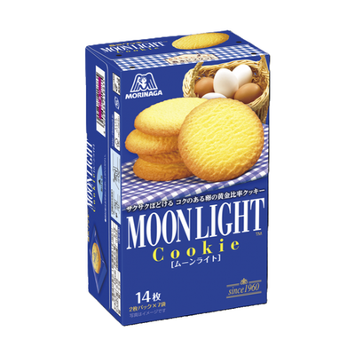 Japan Cookie Morinaga Moonlight Cookies 14 Pieces × 5 boxes | eBay