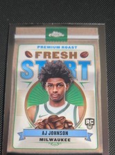 2024-25 Topps Chrome - Fresh Start AJ Johnson #FS-13 (RC)