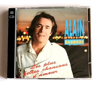 Alain Barrière Les Plus Belles Chansons d’Amour 2 CD 34 Titres 1994 Neuf Blister - Photo 1/4
