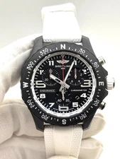 Breitling Endurance Pro Chronograph Quartz 38mm White Rubber Watch X83310A71B1S1