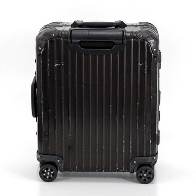 Rimowa Topas Lufthansa Stealth 45L Black 4-wheels Carry Case
