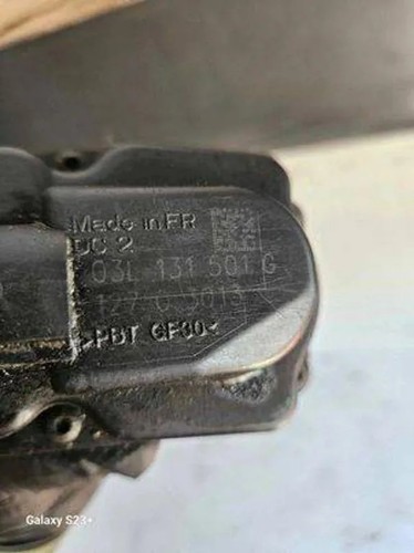 VW PASSAT Variant B6 3C5 Drosselklappe 03l131501g 12703013 2.00 Diesel 34676295