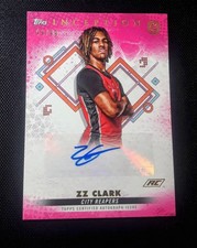 ZZ CLARK 2022-23 TOPPS INCEPTION OTE RC AUTOGRAPH MAGENTA SP /99 CITY REAPERS