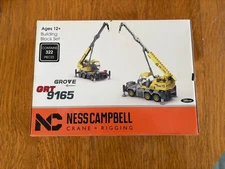 Grove GRT9165 Ness Campbell Crane & Rigging Building Block Set 322 Piece NEW