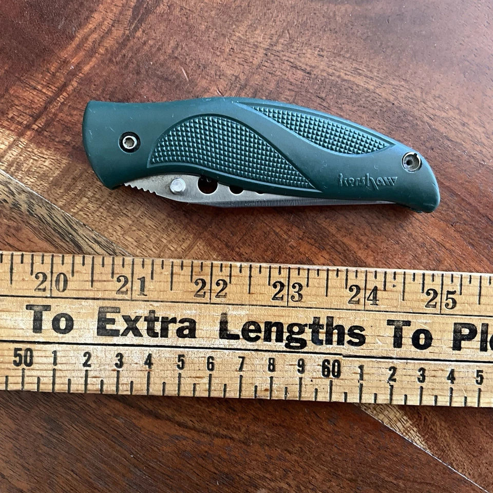 Kershaw Ken Onion Rare 1540G Blizzard Manual Knife EDC - Image 3 of 4