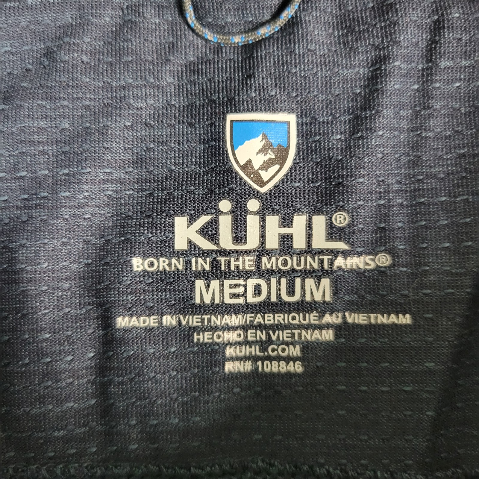 Kuhl Mens Medium Solid Gray Vented Performance St… - image 4