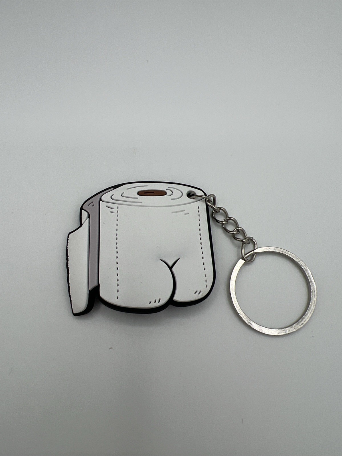 Butts On Things Keychain Flexible. Toilet Paper 🧻