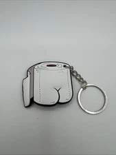 Butts On Things Keychain Flexible. Toilet Paper 🧻