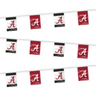 University of Alabama Crimson Tide Banner String Pennant Flags 30 Feet Long