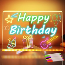 Best LED Note Board with Colors Birthday Gifts for Teens Led Message Writing