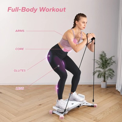 Ski Simulator Machine Low-Impact Full Body Cardio Home Gym Leg Exercise