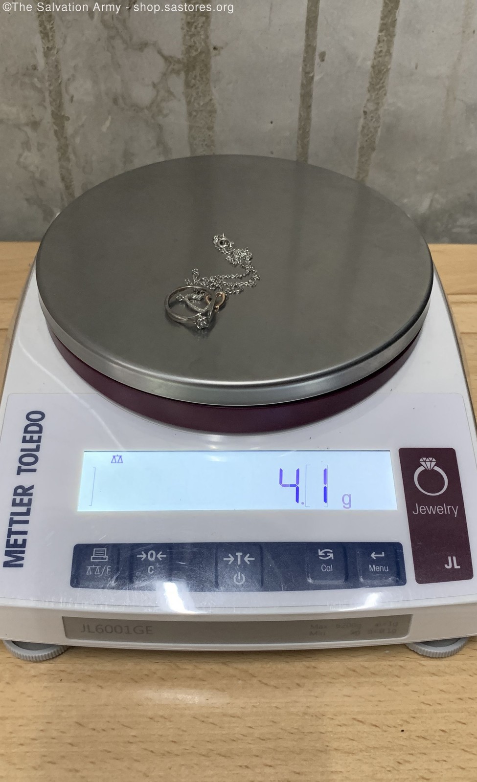 925 Sterling Silver Interlocking Heart Pendant Ne… - image 12