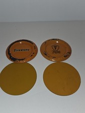Vintage Firestone Tires Ashtray Advertising Inserts