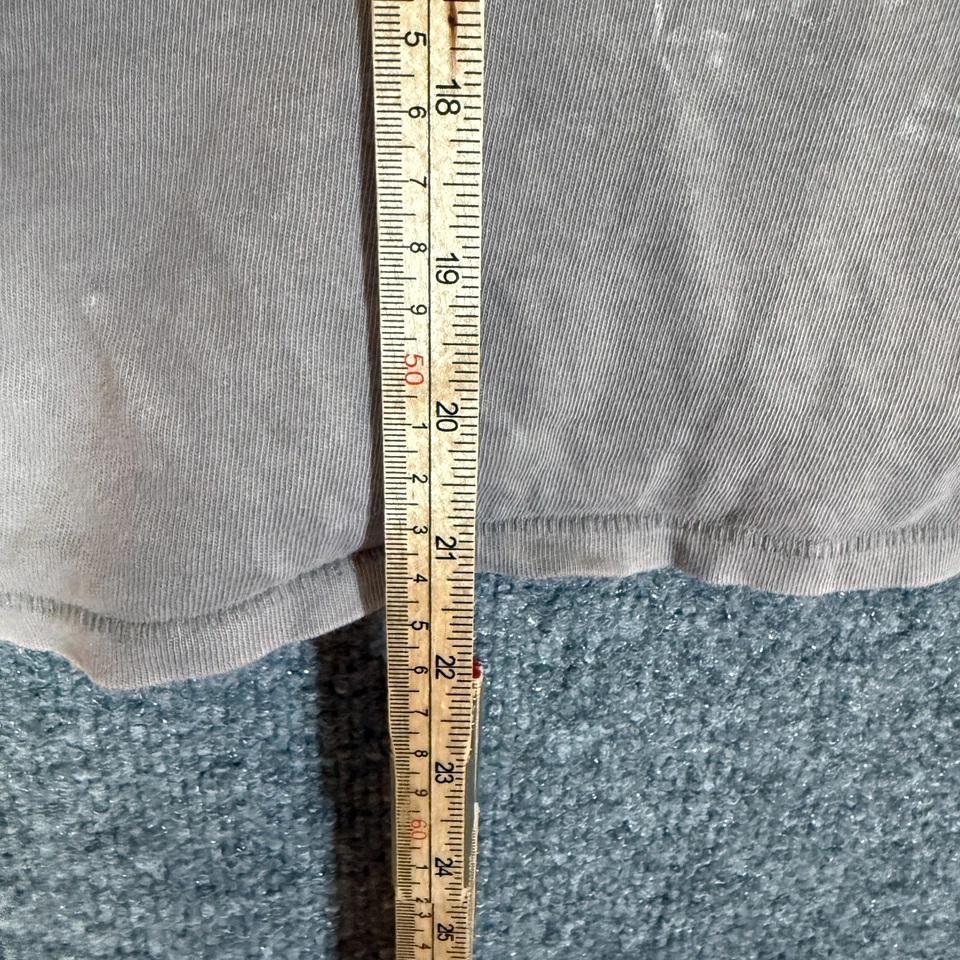 Camisa ACDC para mujer pequeña gris recortada camiseta sin mangas marca de la suerte camiseta muscular camiseta rock Foto 4 de 4