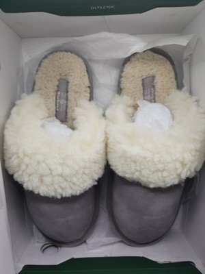 Lydia Mule Barbour Slippers Womens Size Barbour Lydia Mule Grey