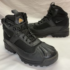 Vintage Nike Air ACG Woodside Hiking Boots Mens 7.5 Waterproof Leather Y2K Duck