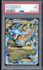 2014 Pokemon M Charizard EX Flashfire Ultra Rare XY Holo #69 PSA 9 MINT
