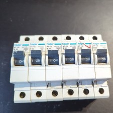 2 HAGER 32 AMP CURVE B 6kA MCB CIRCUIT BREAKER MT132 450132