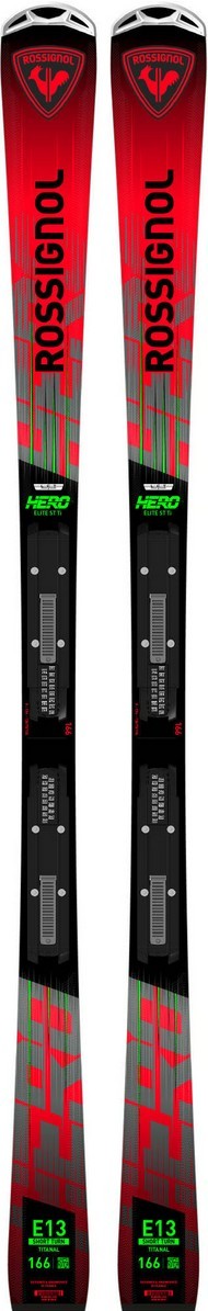 Rossignol Sci da Gara Unisex HERO ELITE ST TI + Attacchi NX12 K GW B80 Blk Hot R