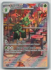 Pokemon Scovillain 202/198 Scarlet & Violet Illustration Rare Holo NM
