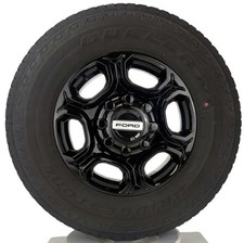 Ford F250 F350 18 Gloss Black Oem Wheels Bridgestone At Tires New Takeoff Tpms