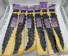 NEW 6 Outre Premium Purple Pack Human Hair Blend Bulk- Loose Deep Bulk 24 950