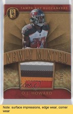 2017 Gold Standard Newly Minted Memorabilia Prime 12/25 OJ Howard #9 READ il5