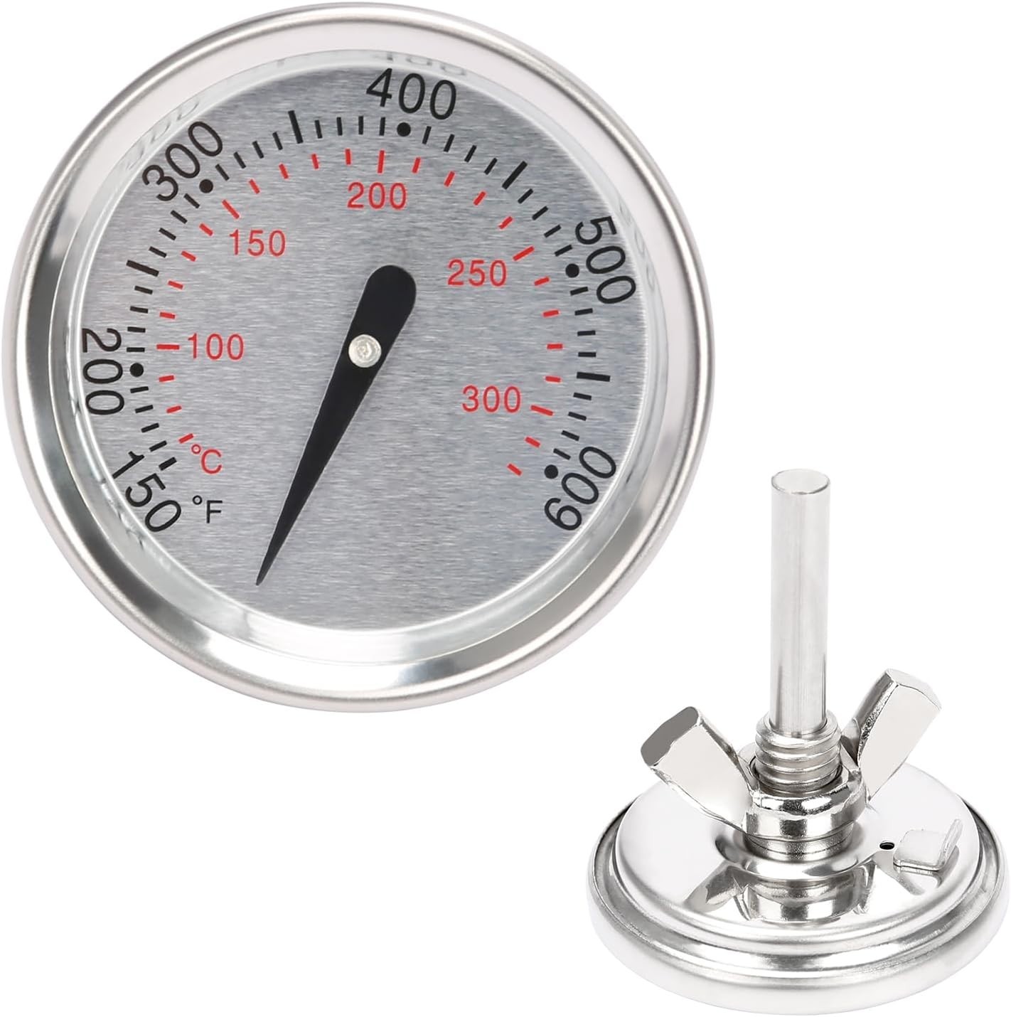 Qulimetal 60540 67031 Grill Thermometer Replacement for Weber Charcoal, GS4 Spir