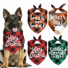 JOTFA 4 Pack Halloween Thanksgiving Day Christmas Large, Red, Black, Green